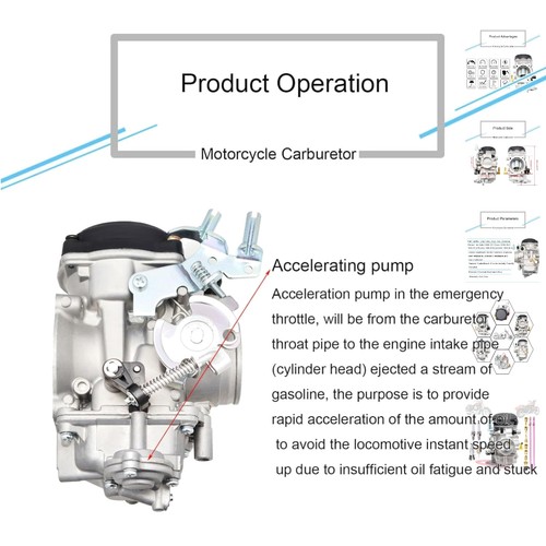 Tuned cv40 carburetor - cv40, for