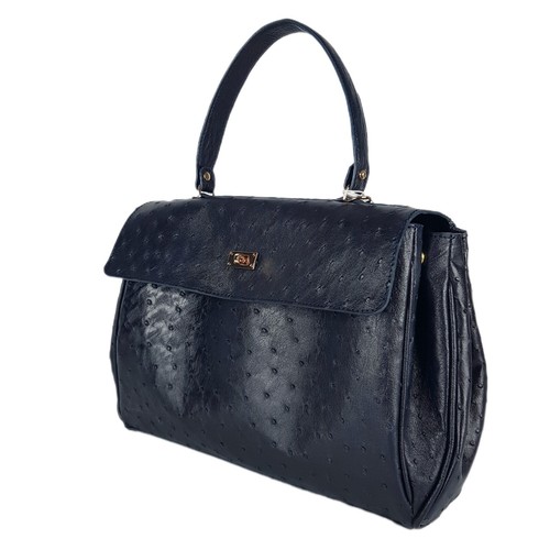 Sac main bleu - bleu, pour