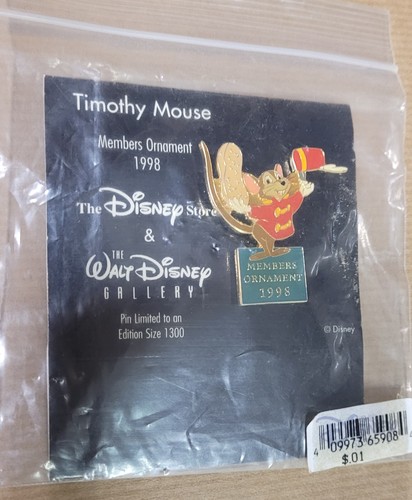 Timothy mouse commemorative - mouse, "commemorative
