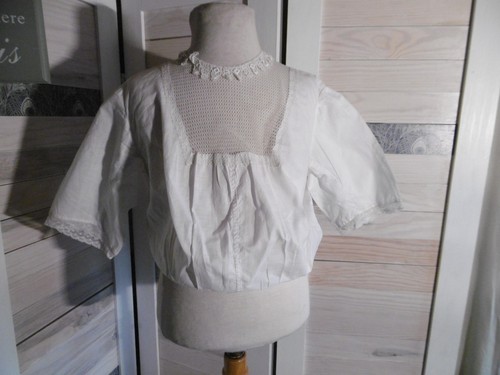 Caraco linge ancien enfant