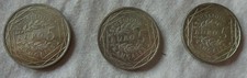 3 pièces 5 euro argent