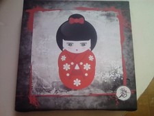 TRES BELLE PEINTURE POUPEE