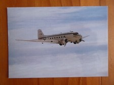 CARTE POSTALE AVIATION POST CARD DOUGLAS DC-3 DAKOTA N151ZE CONFEDERATE AF