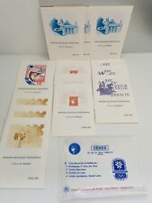 Lot 13 Feuillets Philatéliques Soie Arphila 75 L'Art la Philatélie Neuf Cérès