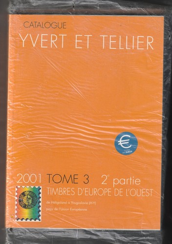 Catalogue 2001 yvert tellier - 2001,