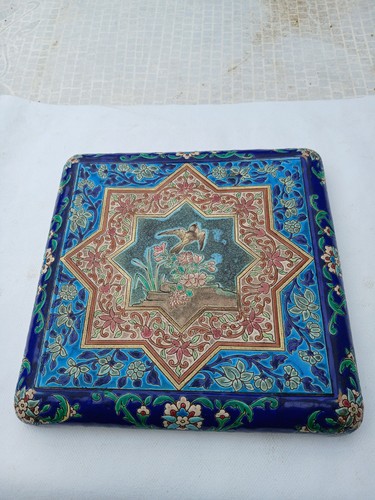 Ancien xix dessous plat - , de