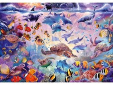 Puzzle 1000 pieces, Monde sous