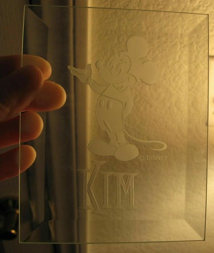 Disney mickey mouse engraved - mickey,