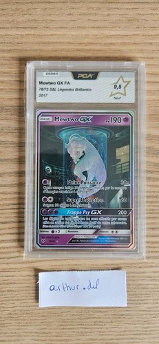 Carte pokémon mewtwo - carte,