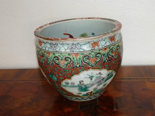Chine vase vasque - à, poisson
