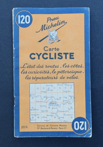 Carte michelin old map - carte,