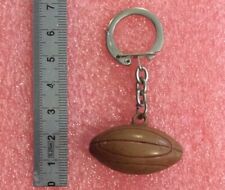 B03 Porte Clé BALLON DE RUGBY Vintage Keyring Keychain
