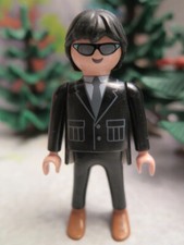 Agent secret espion costard lunettes soleil PLAYMOBIL 4876 city life top agent