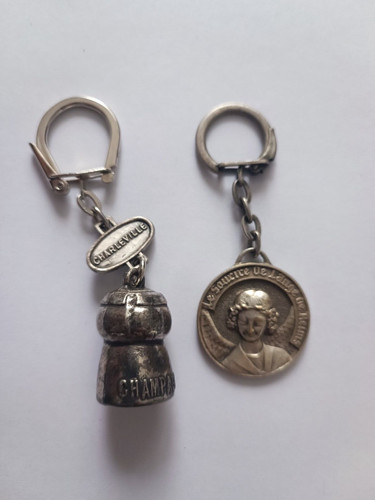 Porte clés champagne h - 2, porte-clés
