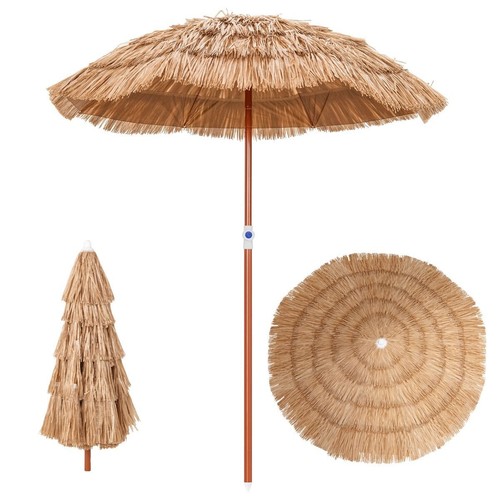 Parasol hawaïen pliable pour - hawaïen,