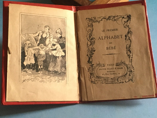 Livre ancien premier - livre, "le