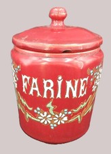 Ancien pot à farine en