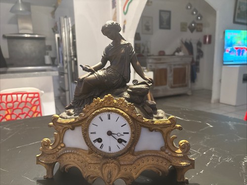 Ancienne pendule xixe régule - xixe,