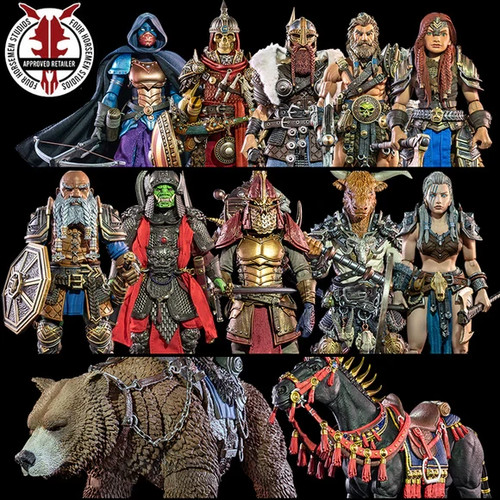 Figurines four horsemen - figurines, mythic