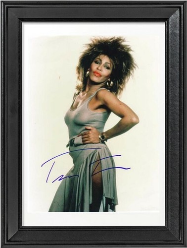 Tina turner autographe avec - tina,