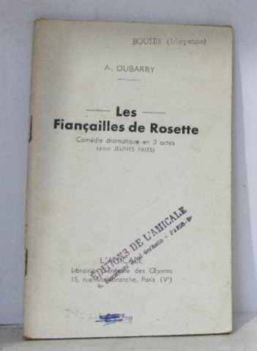 Les fiançailles rosette - les,