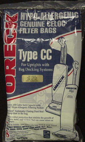 Oreck ccpk8dw type celoc - type, cc
