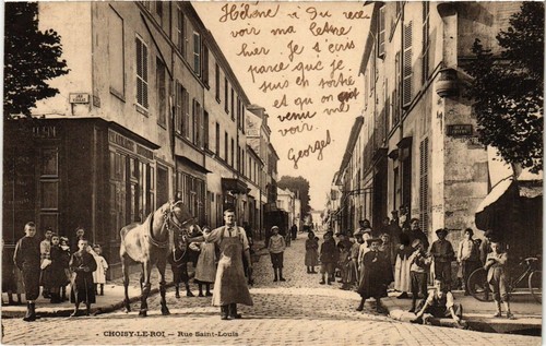 Cpa choisy roi rue - cpa, choisy-le-roi