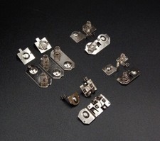 1x Set contact métal piles -
