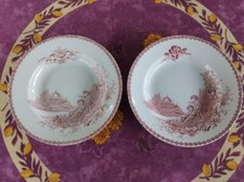 2 Assiettes Creuses Faience