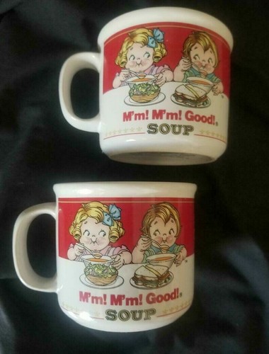 Cambells soup coffee mugs - cambells,