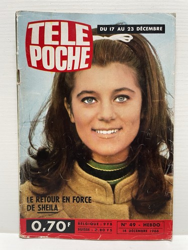 Revue tele poche sheila - poche, sylvie
