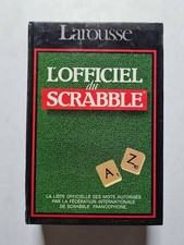 L'Officiel du Scrabble: Le compagnon des jeux de lettres | Collectif | Bon état