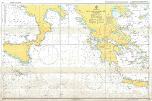 Carte marine méditerranée - carte,