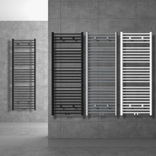 Radiateur sèche-serviettes à raccord central avec/sans kit raccordement au choix