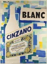 AFFICHE   POSTER   CINZANO