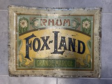 plaque émaillée Tole Peinte