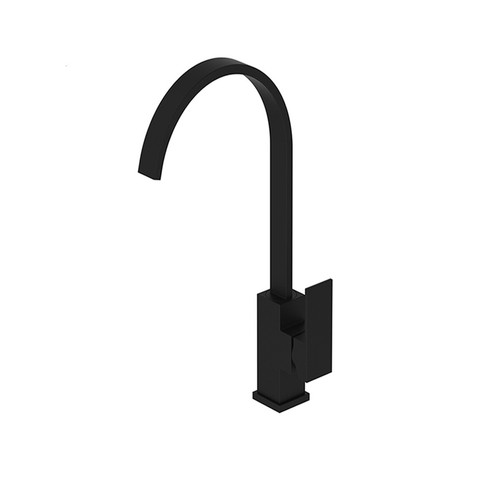 Robinet cuisine noir mat - noir,