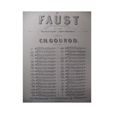 GOUNOD Charles Faust No 15