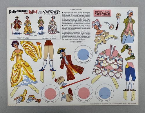 Planche personnages en - planche, :