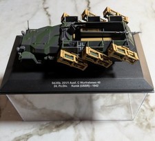 véhicules militaires miniatures atlas 1/43 blinde Allemand semi chenille