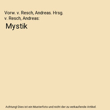 Mystik vorw resch - mystik,, v.