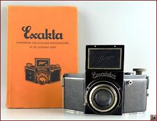 Slr Ihagee Exakta A Noir 4,5x6 Sans Logo Soleil/Lune Schneider Xenar 2,9/7,5cm