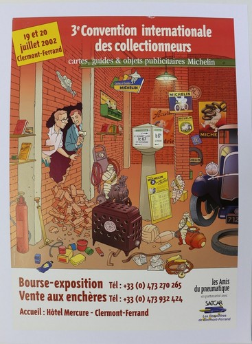 Affiche originale michelin - michelin, 3e