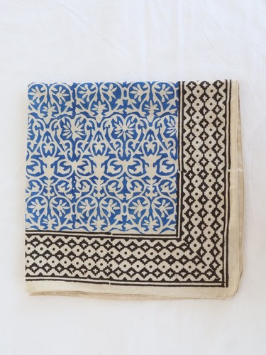 Bandana coton fait - fait, main
