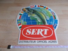 Grand autocollant pêche -