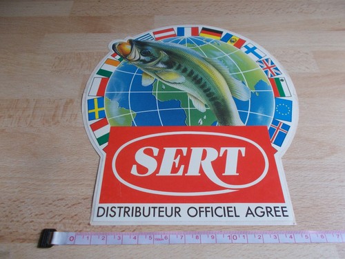Grand autocollant pêche - ,