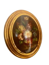 Tableau floral avec cadre