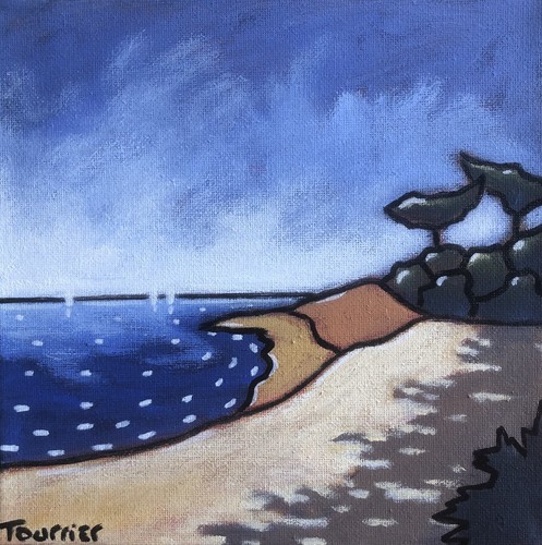 Tableau bretagne plage - bretagne,