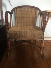 Fauteuil en osier - Années 50