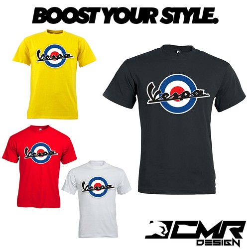Shirt vespa mod - t-shirt, années